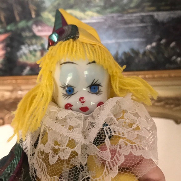 Rare Vintage 1970’s Hand Painted Clown Collectible - Picture 13 of 15